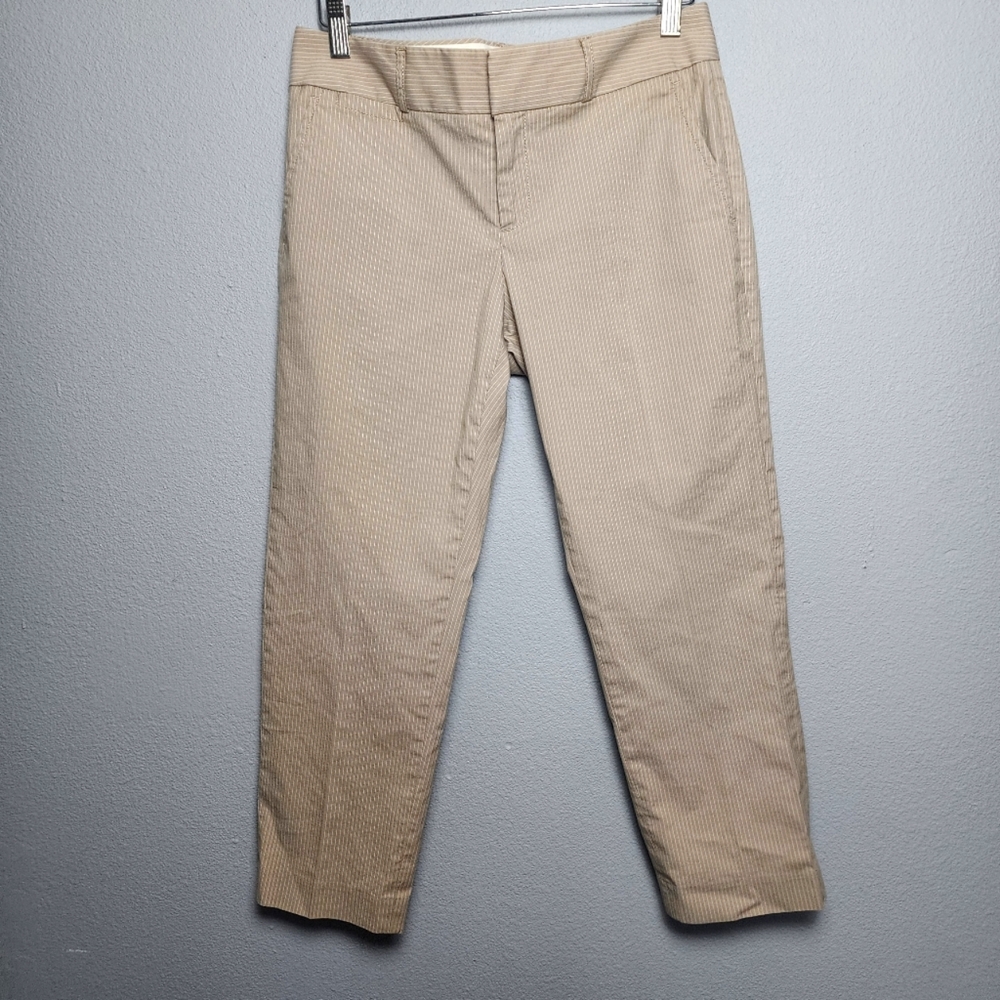 Banana republic pinstripe pants, size 4